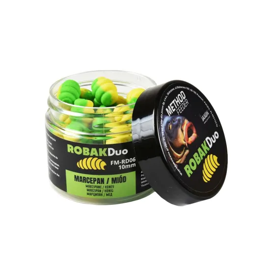 Wafters Robak Duo Method Feeder 10mm marcepan, miód Jaxon 25g