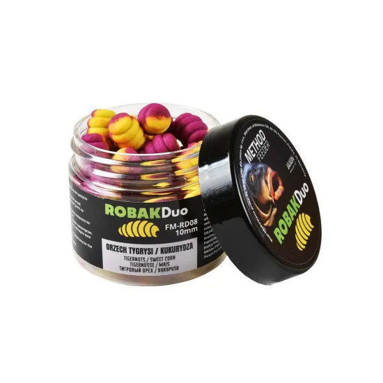 Wafters Robak Duo Method Feeder 10mm orzech tygrysi, kukurydza Jaxon 25g