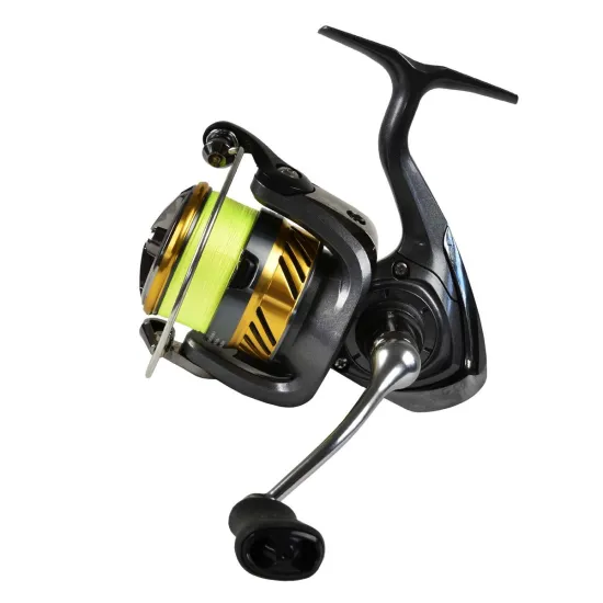 Kołowrotek spinningowy, uniwersalny Daiwa LagunaLT2500 4 łożyska + plecionka J-Braid X 0.19mm