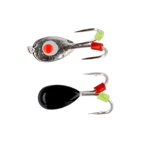 Przynęta Żuczek Mikado Ice Bug 9.5mm czarny, srebrny 1 sztuka