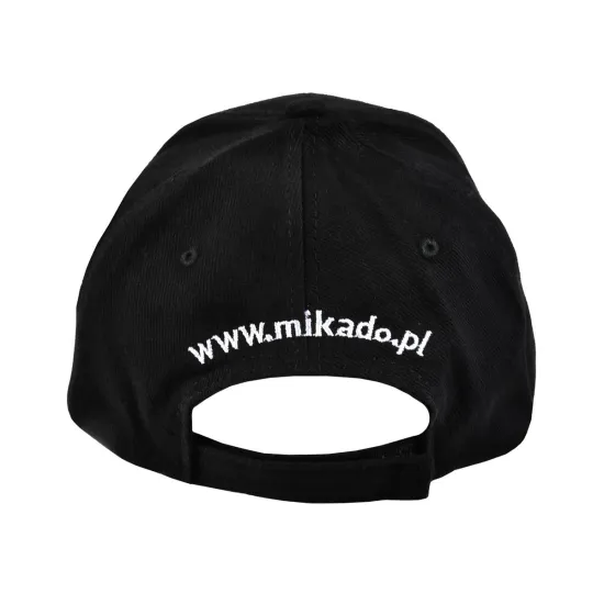 Czapka z daszkiem LED czarna Mikado-106815
