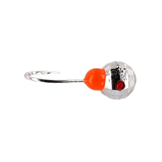 Mormyszka Mikado okrągła disco 0.6g srebrna 1 sztuka