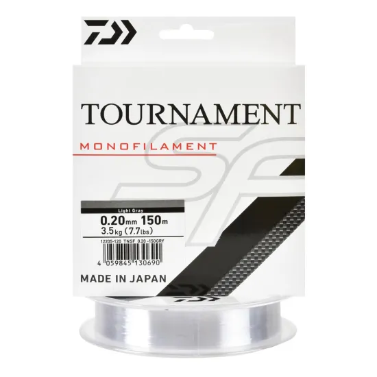 Żyłka spinningowa Daiwa Tournament SF grey transparent 0.20mm 150m
