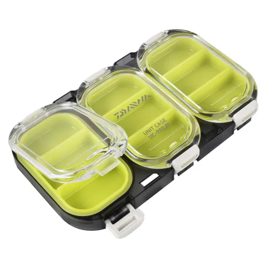 Pudełko wędkarskie wodoodporne 9-komorowe Daiwa 11x6.5x1.3cm