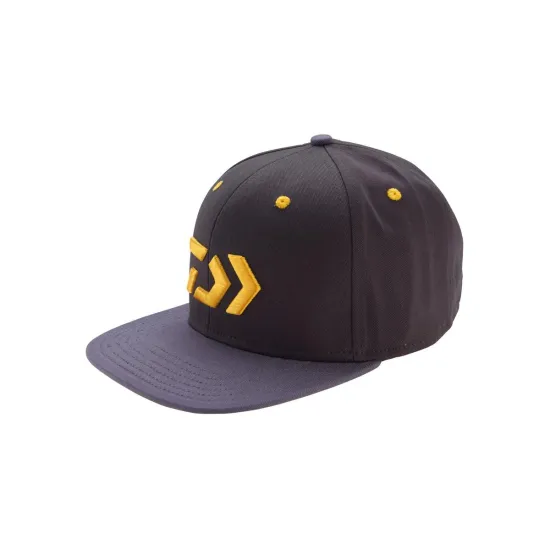 Czapka z daszkiem D-Vec Cap szara, żółta Daiwa