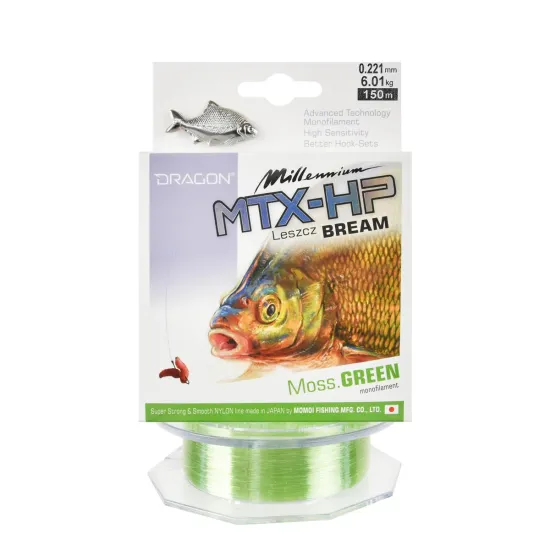 Żyłka spławikowa Dragon Millenium MTX-HP Leszcz 0.22mm 150m