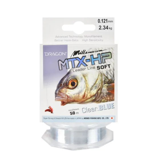 Żyłka przyponowa Dragon Millenium MTX-HP Soft 0.12mm 50m