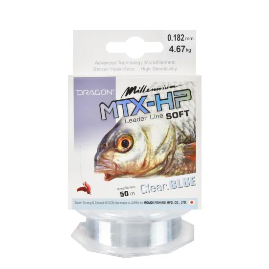 Żyłka przyponowa Dragon Millenium MTX-HP Soft 0.18mm 50m