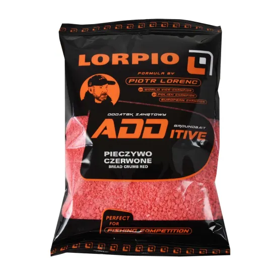 Dodatek do zanęty pieczywo czerwone Lorpio 400g