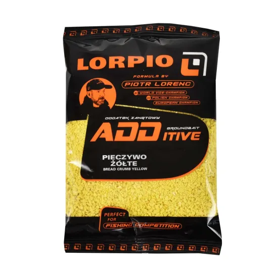 Dodatek do zanęty pieczywo żółte Lorpio 600g