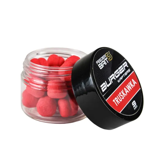 Wafters Burger Truskawka 9mm Feeder Bait 25ml