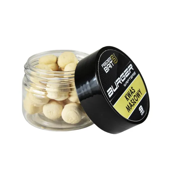 Wafters Burger Kwas Masłowy 9mm Feeder Bait 25ml