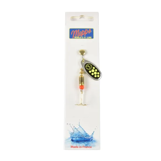 Błystka obrotowa Mepps Black Fury srebrna / chartreuse 3 6,5g