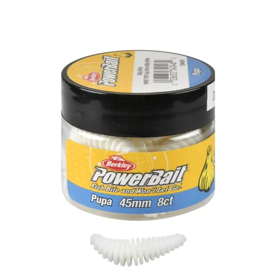 Przynęta Powerbait Pupa 45mm milky white Berkley