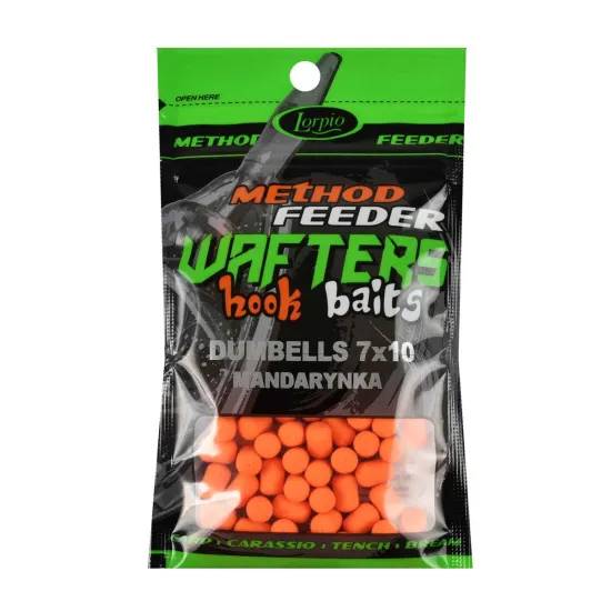 Dumbells wafters 7x10mm mandarynka Lorpio 20g
