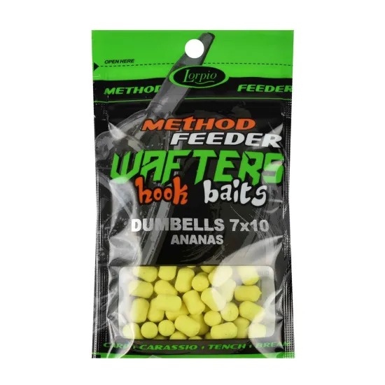 Dumbells wafters 7x10mm ananas Lorpio 20g