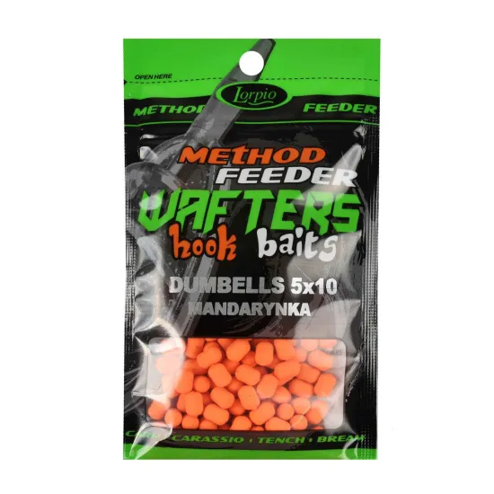 Dumbells wafters 5x10mm mandarynka Lorpio 20g