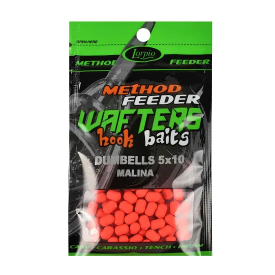 Dumbells wafters 5x10mm malina Lorpio 20g