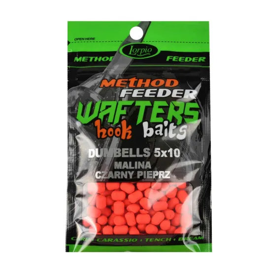 Dumbells wafters 5x10mm malina czarny pieprz Lorpio 20g