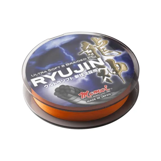 Plecionka spinningowa Momoi Ryujin 0.12mm 300m pomarańczowa fluo