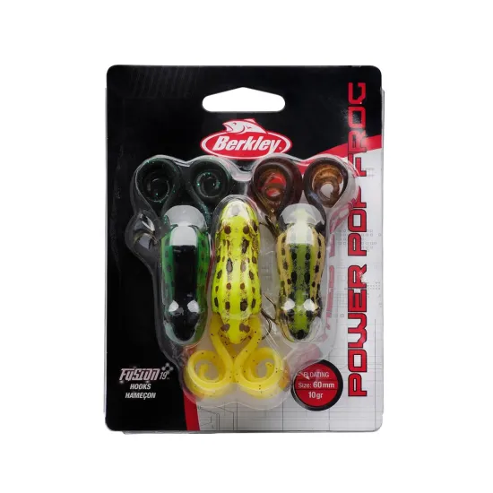 Zestaw przynęt Power Pop Frog Berkle 6cm / 10g-108335