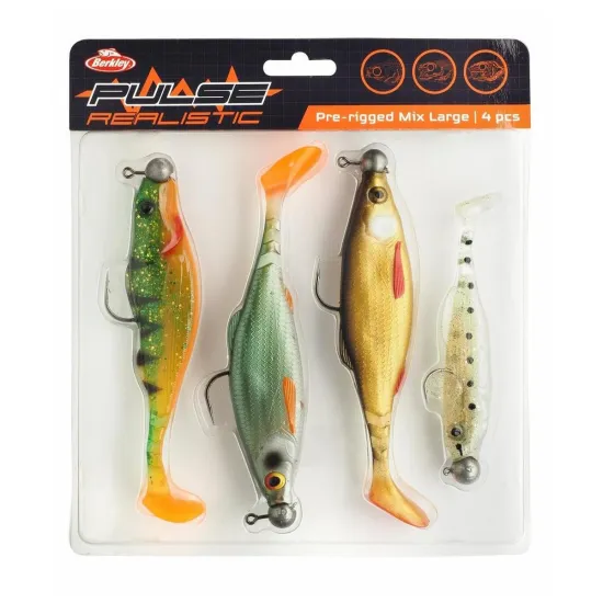 Zestaw przynęt Pulse Realistic mix large Berkley