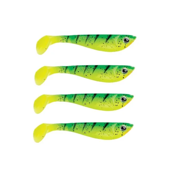 Przynęta ripper Pulse Shad hot firetiger Berkley 8cm 4 sztuki