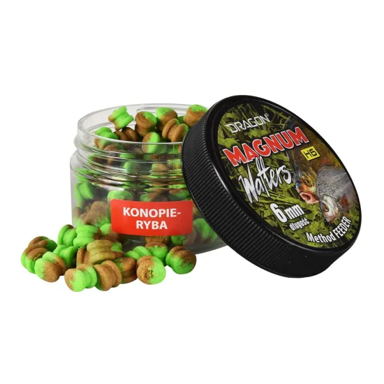 Przynęta Magnum H6 Wafters konopie, ryba 6mm Dragon 60ml