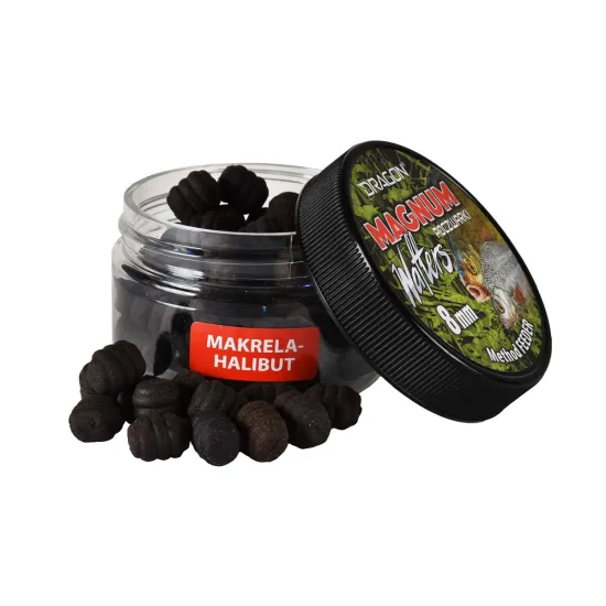 Poczwarki Magnum Wafters makrela-halibut 8mm Dragon 60ml