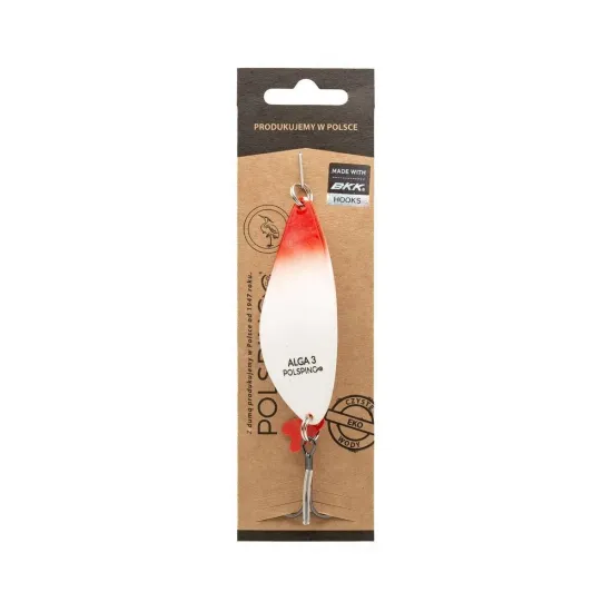 Błystka wahadłowa Polsping Alga Red Head "3" 30g