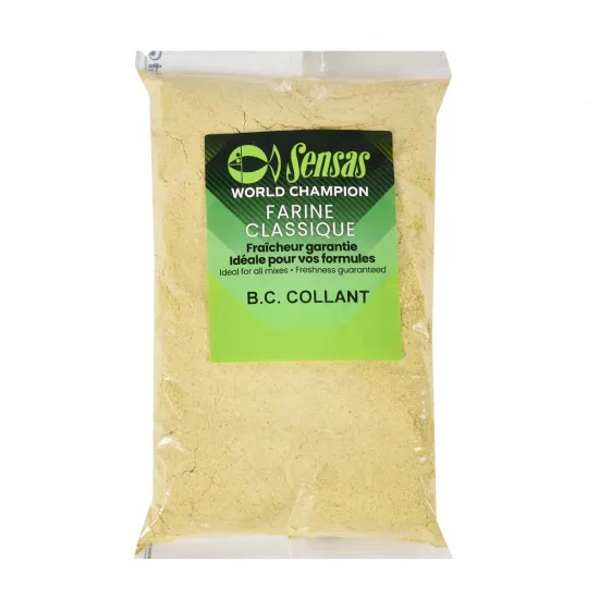 Klej do zanęty B.C. Collant Sensas 1kg na leszcze, karpie, płocie, iliny