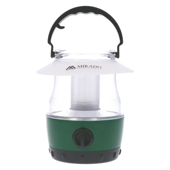 Lampka wędkarska biwakowa Mikado duża 8006 zielona 3xAA
