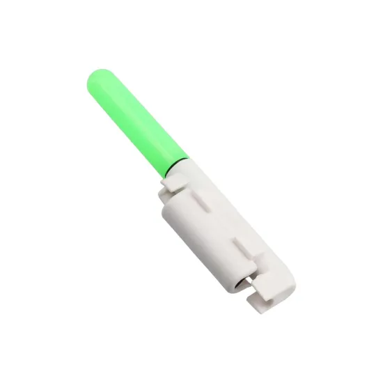 Końcówka świecąca, świetlik elektroniczny na szczytówkę 3.5-4.5mm kolor zielony
