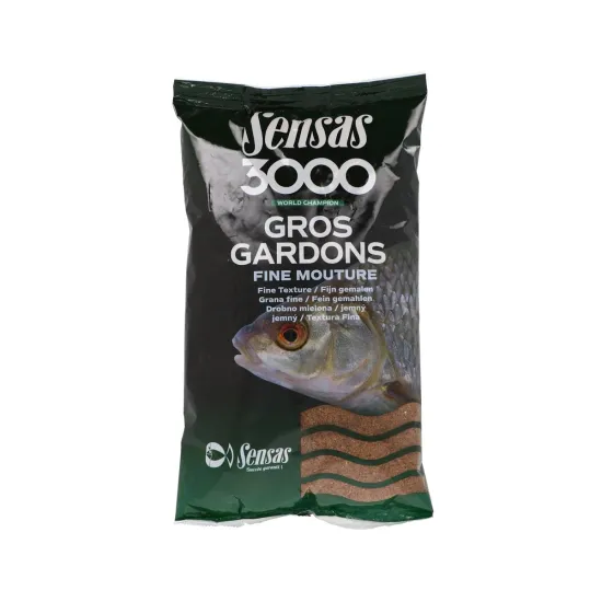 Zanęta wędkarska Gros Gardons Fine Mouture 3000 Sensas 1kg