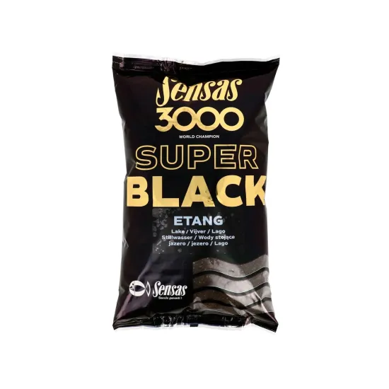 Zanęta wędkarska 3000 Super Black Etang Sensas 1kg
