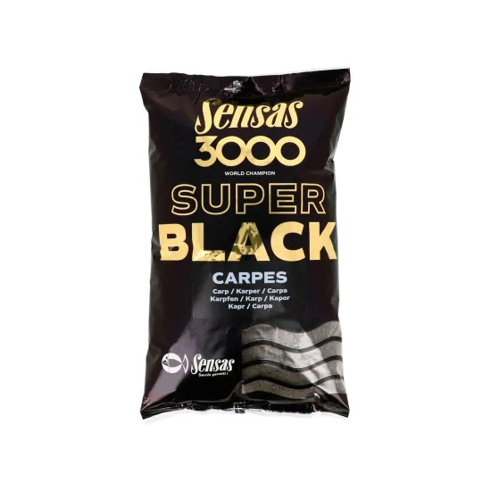 Zaneta wędkarska 3000 Super Black Carpe Sensas 1kg