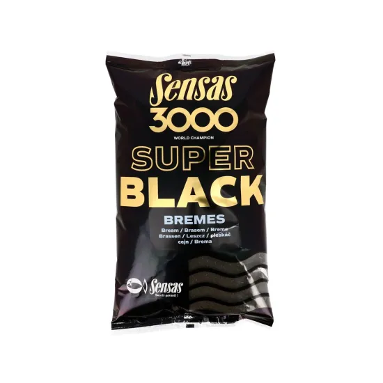 Zaneta wędkarska 3000 Super Black Bremes Sensas 1kg