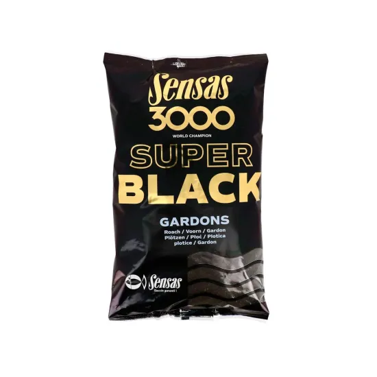 Zaneta wędkarska 3000 Super Black Gardon Sensas 1kg