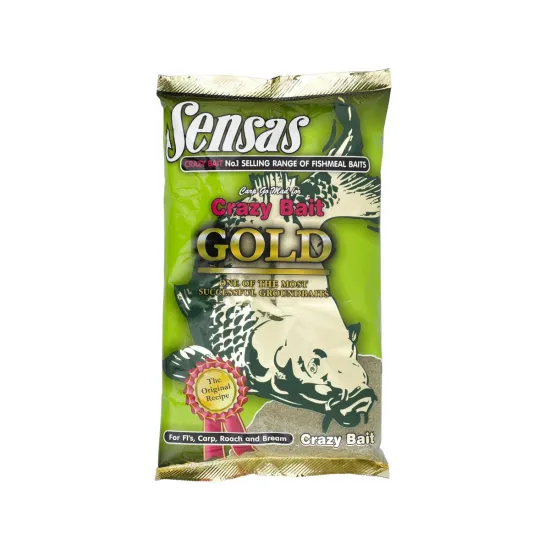 Zanęta wędkarska Crazy Bait Gold Sensas 1kg