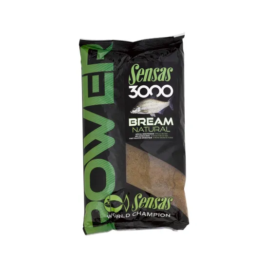 Zanęta wędkarska 3000 Power Bream Natural Sensas 1kg