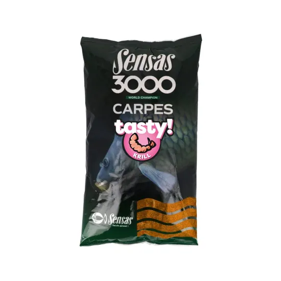 Zanęta wędkarska 3000 Carp Tasty Krill Sensas 1kg