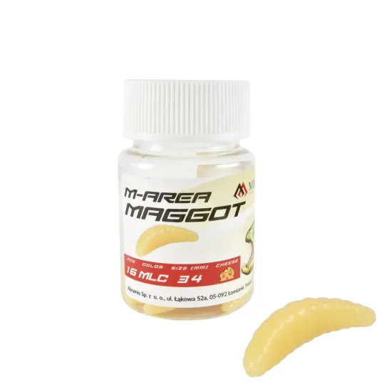 Przynęta M-Area Maggot milky cheese Mikado 34mm