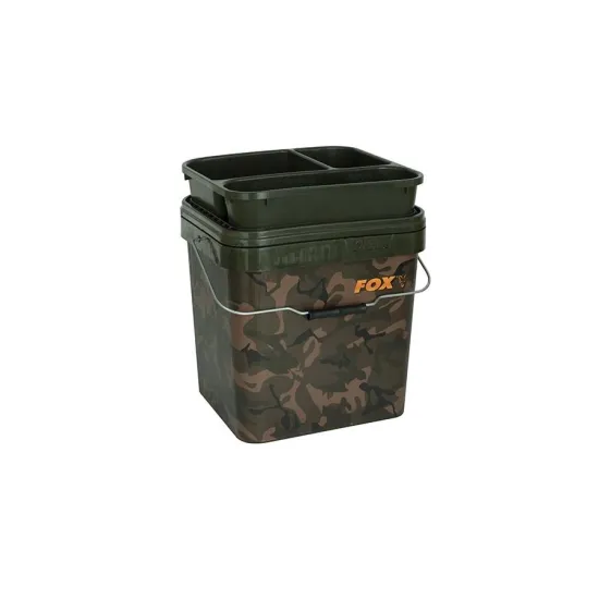 Wkładka do wiadra wędkarskiego Camo Square Fox 10l-110665