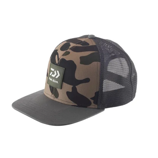 Czapka z daszkiem D-Vec Cap czamo/szara Daiwa