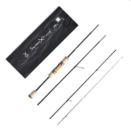 Wędka spinningowa Mikado Sensor-X Travel S 1.98m 1-5g-111084