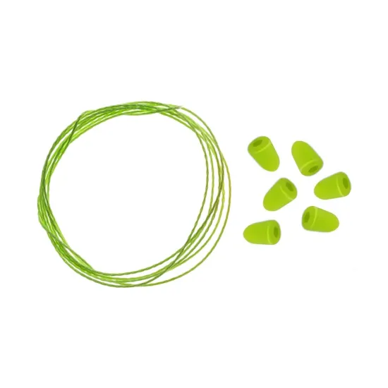 Łącznik Stonfo typ Dacron 1.4mm zielony fluo 6 sztuk