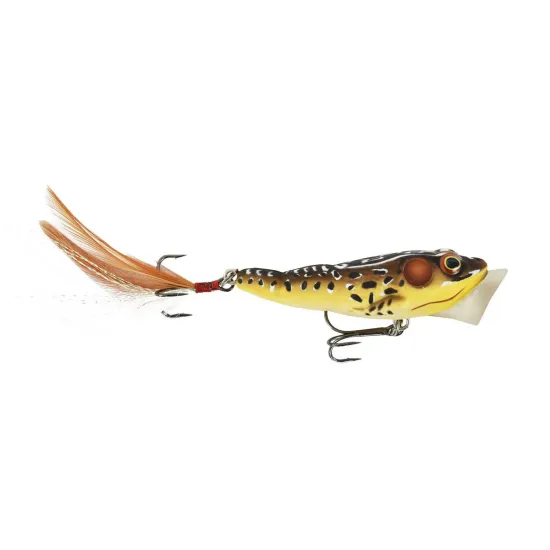 Przynęta Frog Popper Live Target 6.5cm / 7g tan / brown