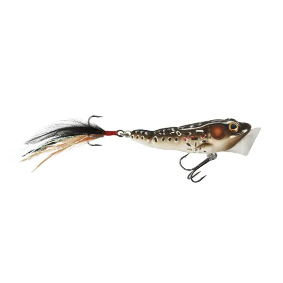 Przynęta Frog Popper Live Target 6.5cm / 7g brown / black