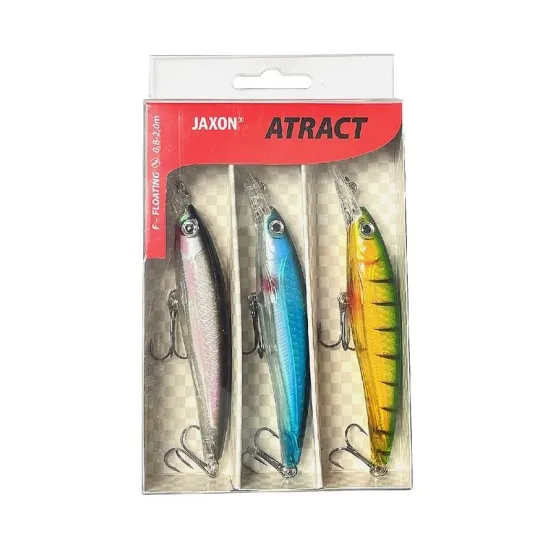 Zestaw woblerów Atract XHN Jaxon 10cm / 14,1g 3 sztuki