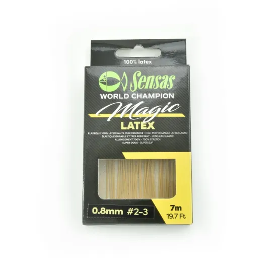 Amortyzator do długiej wędki gumowy Latex Sensas 0,80mm